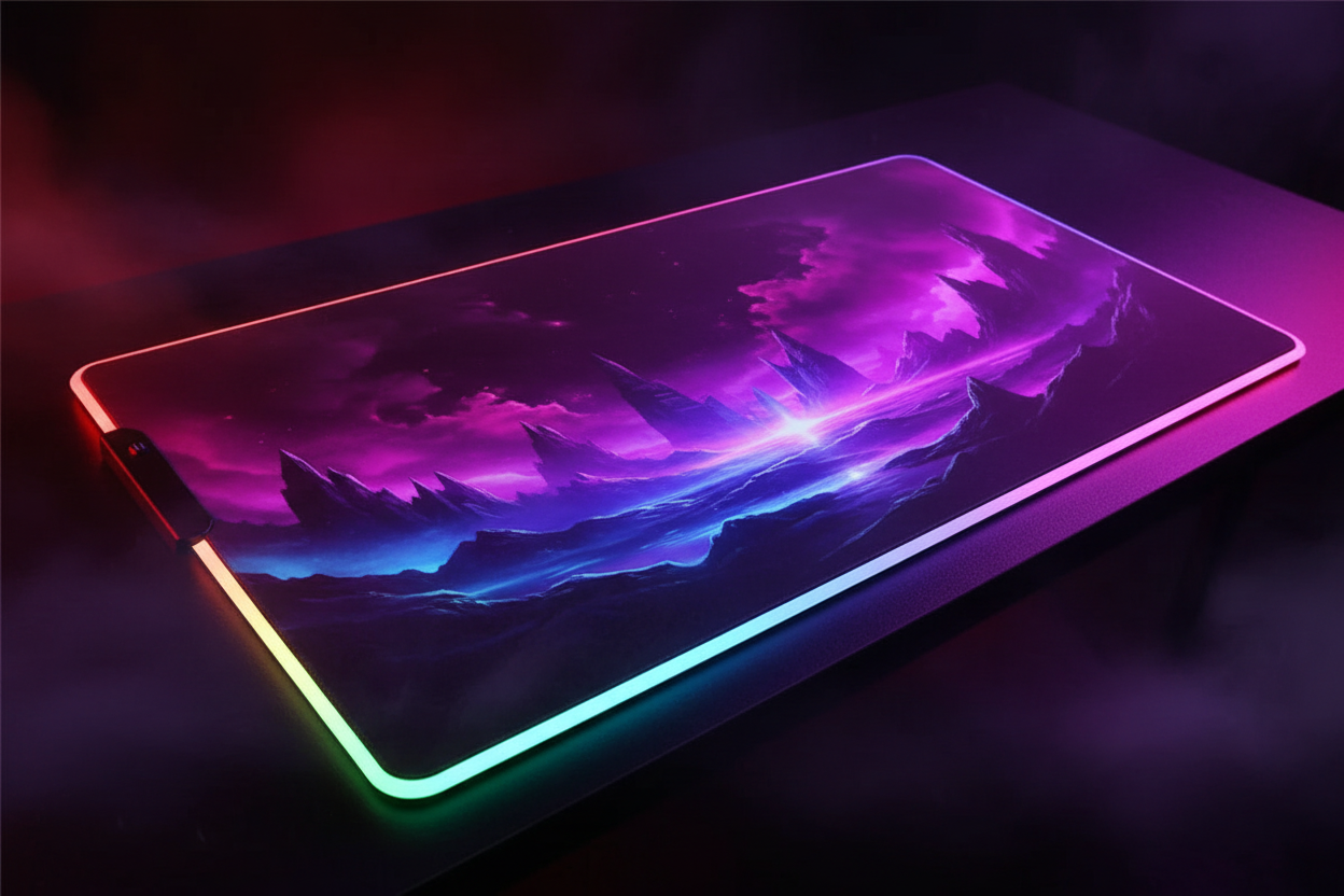 Tapis Gaming RGB