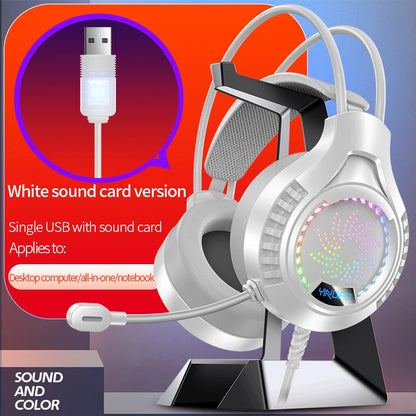 Casque Gaming RGB 7.1 — Son Surround & Micro HD