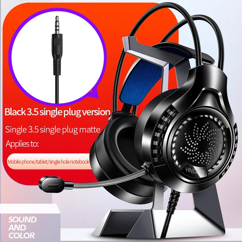 Casque Gaming RGB 7.1 — Son Surround & Micro HD