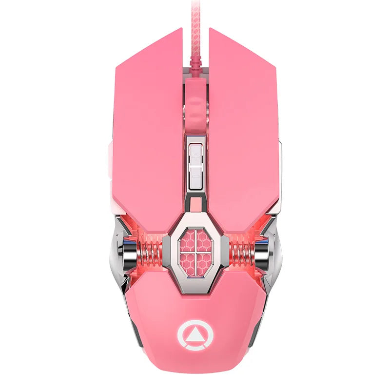 Souris Gaming Ergonomique RGB — Filaire & Silencieuse