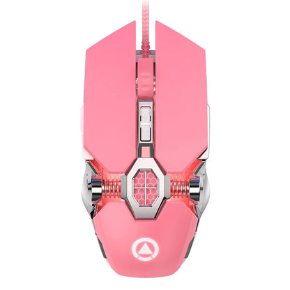 Souris Gaming Ergonomique RGB — Filaire & Silencieuse