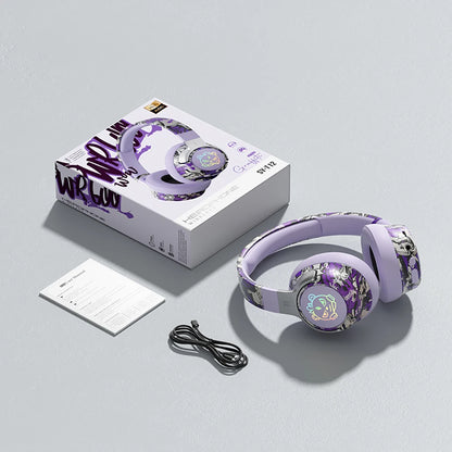 Casque Gaming Bluetooth 5.3 RGB — Sans Fil, Micro Anti-Bruit, 3 Coloris