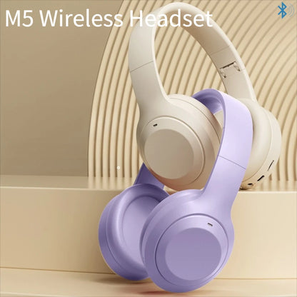 Casque Gaming HIFI M5 — Bluetooth 5.3, Pliable, 8-10h, 4 Coloris