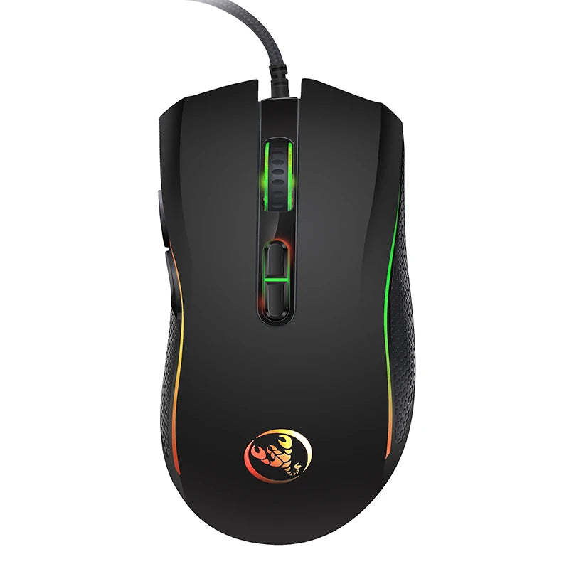 Souris Gaming Filaire LED — 7 Boutons 3200 DPI