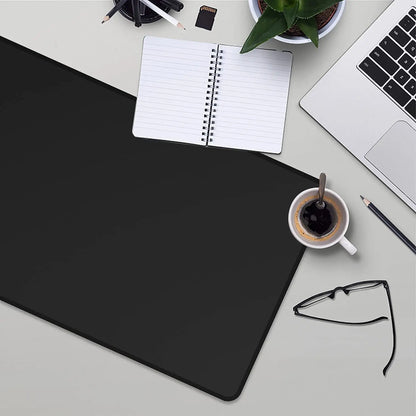 Tapis de Souris Gaming XXL Noir — 7 Tailles, Base Antidérapante