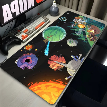 Tapis de Souris Gaming Anime Espace XXL — Système Solaire, 10 Designs, 5 Tailles