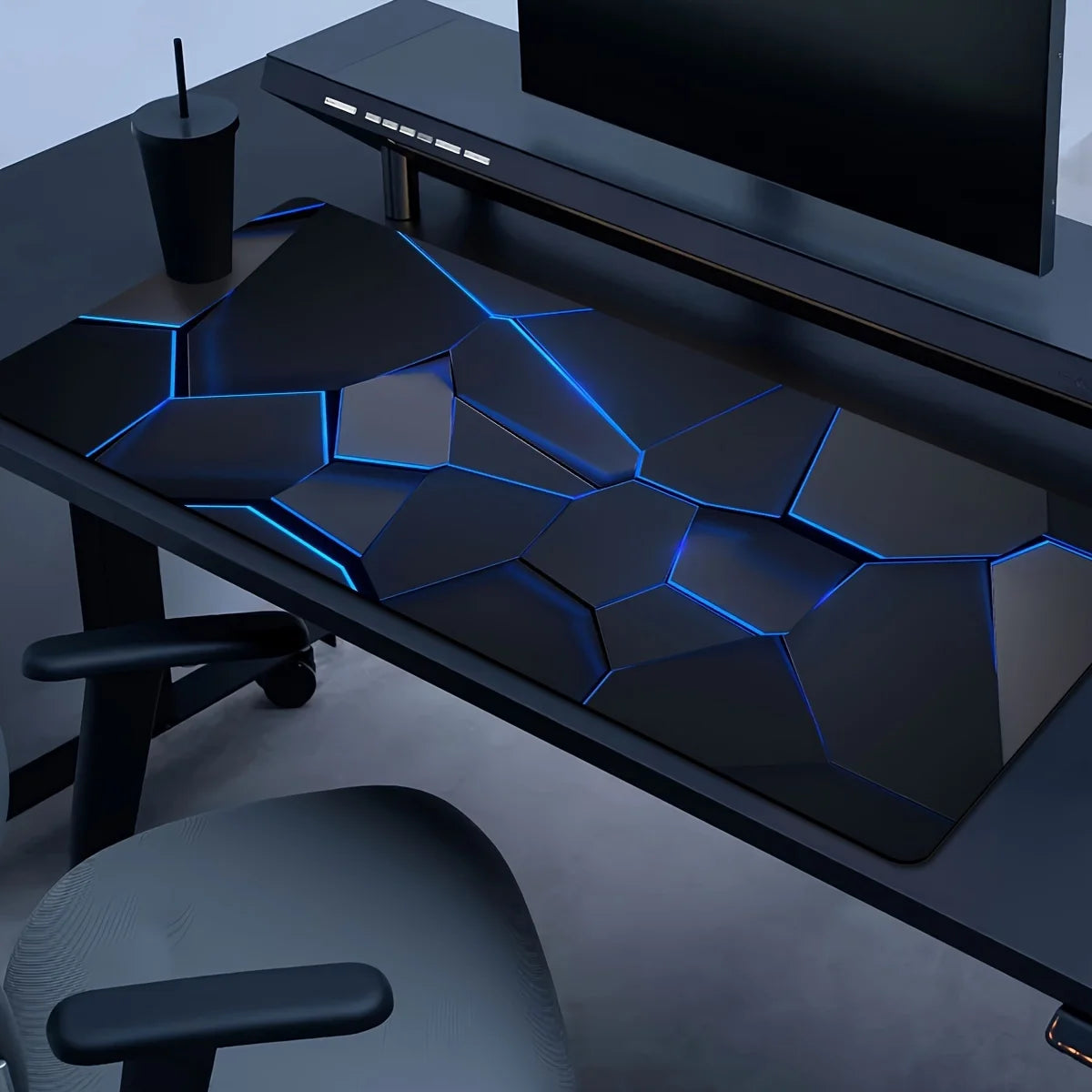 Tapis de Souris Gaming Line Geometry — Design Géométrique, 2 Styles, 10 Tailles
