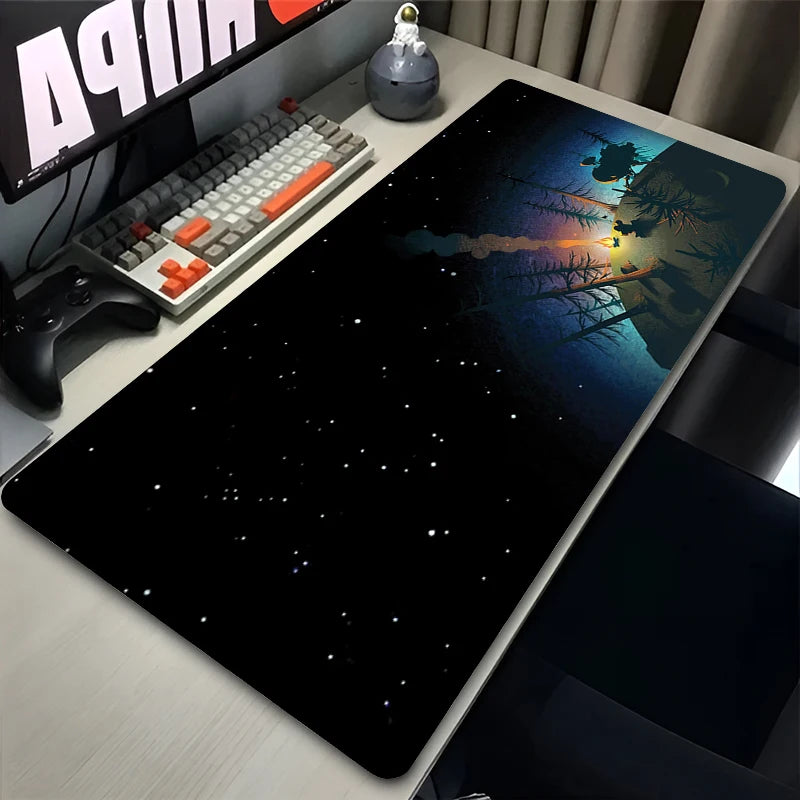 Tapis de Souris Gaming Anime Espace XXL — Système Solaire, 10 Designs, 5 Tailles