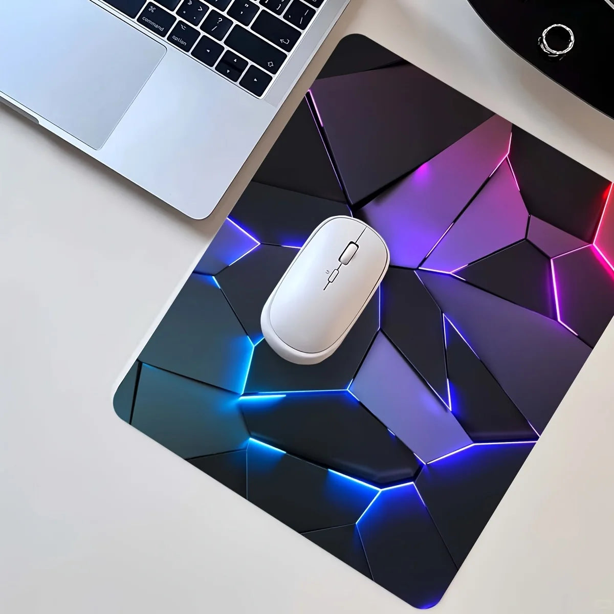 Tapis de Souris Gaming Line Geometry — Design Géométrique, 2 Styles, 10 Tailles