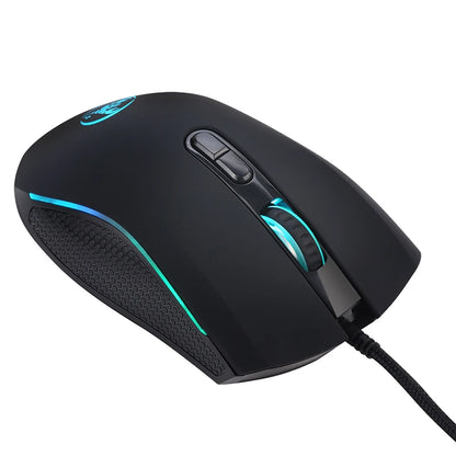 Souris Gaming Filaire LED — 7 Boutons 3200 DPI