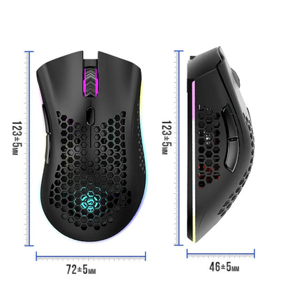 Souris Gaming sans fil RVB – Rechargeable 2,4 G