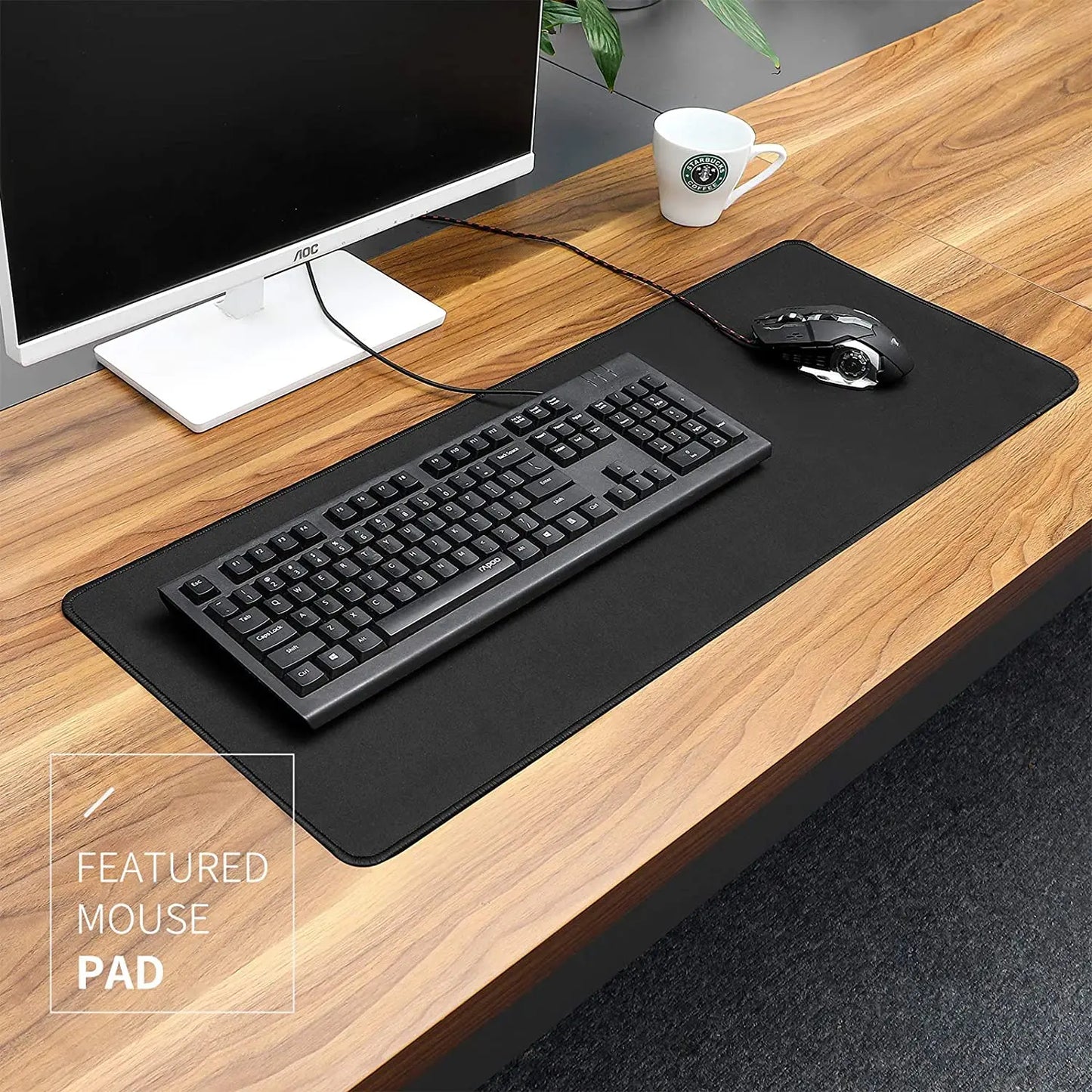 Tapis de Souris Gaming XXL Anime Kawaii — 5 Tailles, Base Antidérapante
