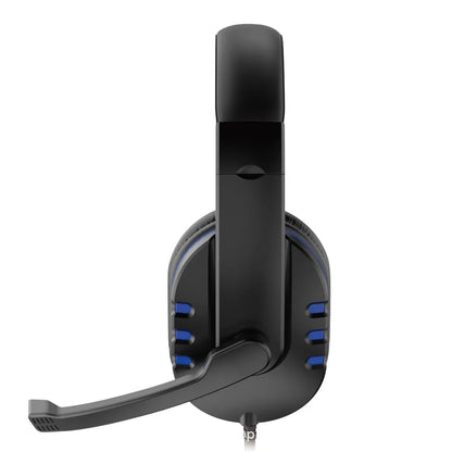Casque Gaming & Musique Filaire 3.5mm — Micro HD, PS4/PC, 2 Coloris