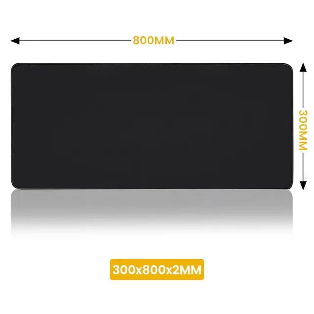 Tapis de Souris Gaming XXL Anime Kawaii — 5 Tailles, Base Antidérapante