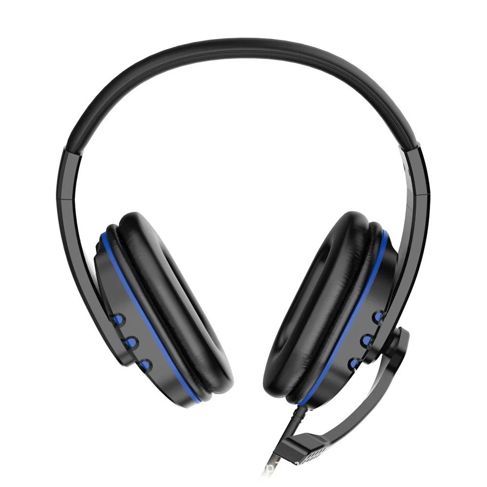 Casque Gaming & Musique Filaire 3.5mm — Micro HD, PS4/PC, 2 Coloris