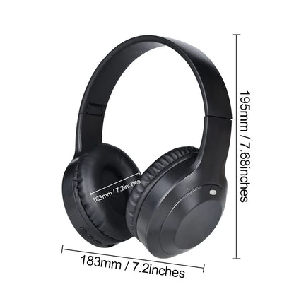 Casque Gaming HIFI M5 — Bluetooth 5.3, Pliable, 8-10h, 4 Coloris